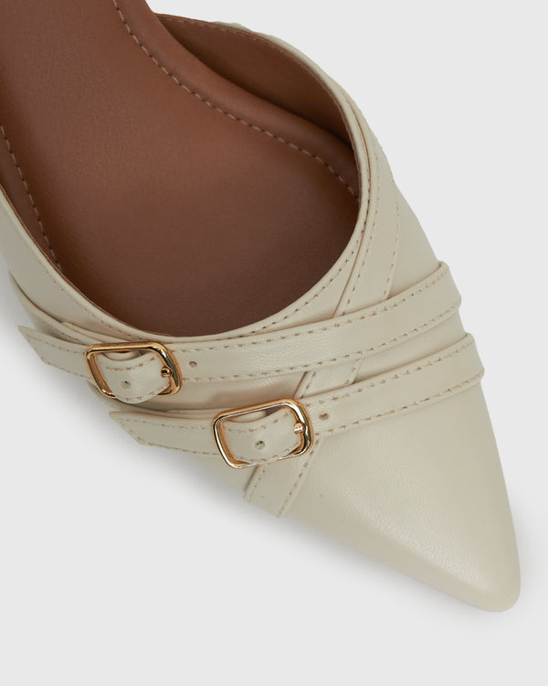 Betts GEMMA Buckle Strap Pointed Pumps