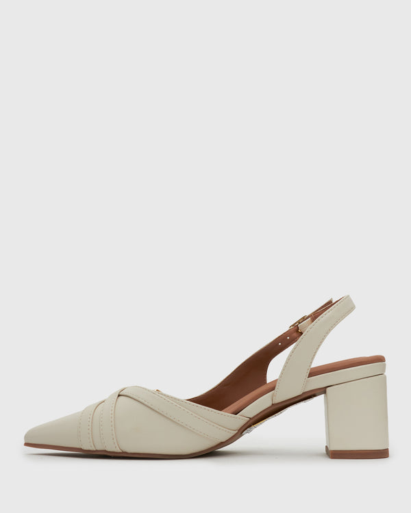Betts GEMMA Buckle Strap Pointed Pumps
