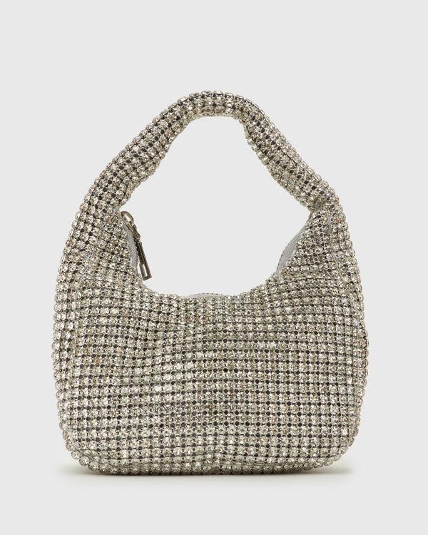 betts GENOA All Over Diamante Detail Bag