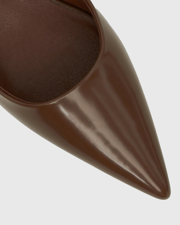 Betts GINGER Slingback Kitten Heel Pumps