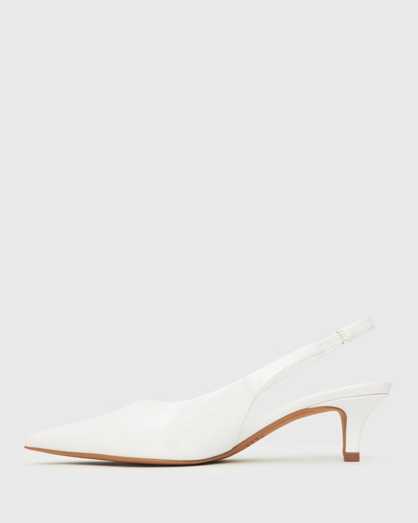 Betts GINGER Slingback Kitten Heel Pumps