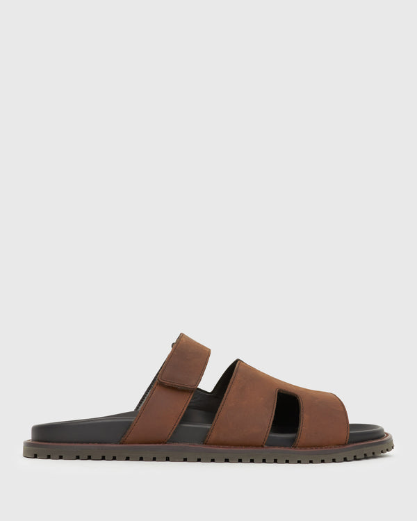 betts GIVO Leather Casual Slides