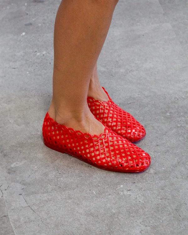 Betts GREECE Jelly Mesh Ballet Flats