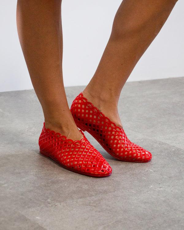 Betts GREECE Jelly Mesh Ballet Flats