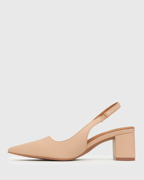 Betts GUS Block Heel Slingback Pumps