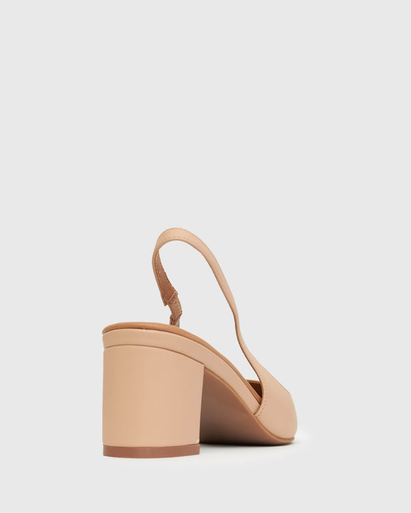 Betts GUS Block Heel Slingback Pumps