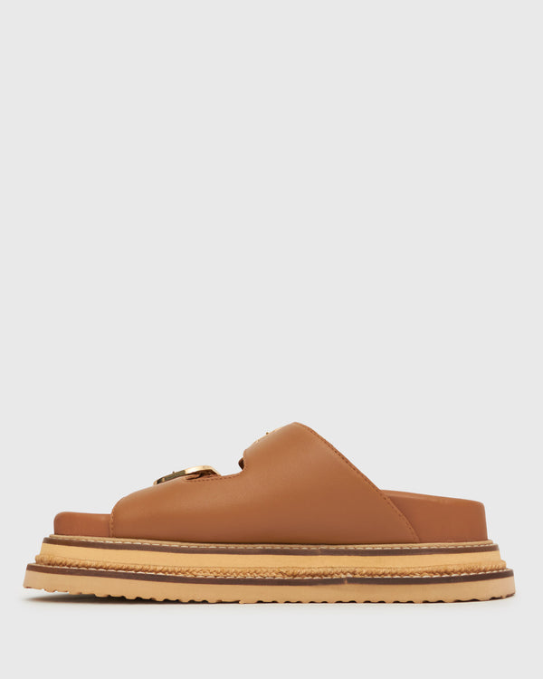 Betts HARLAND Leather Flatform Slides