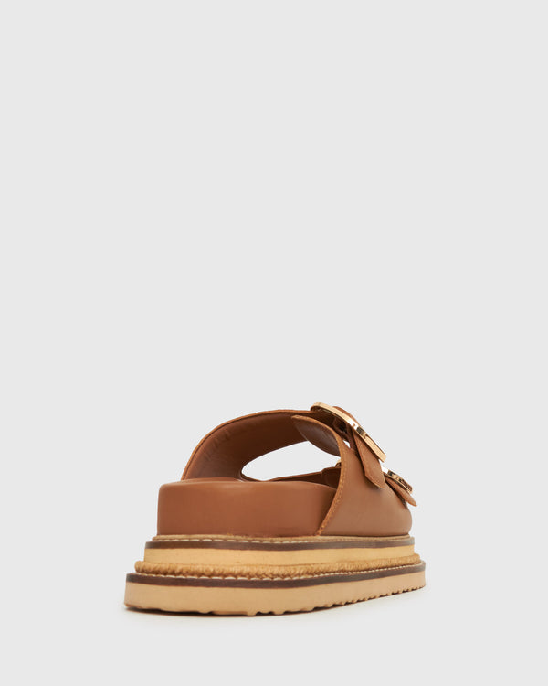 Betts HARLAND Leather Flatform Slides