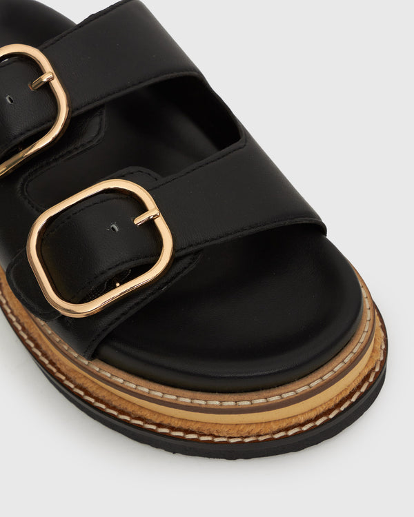 Betts HARLAND Leather Flatform Slides