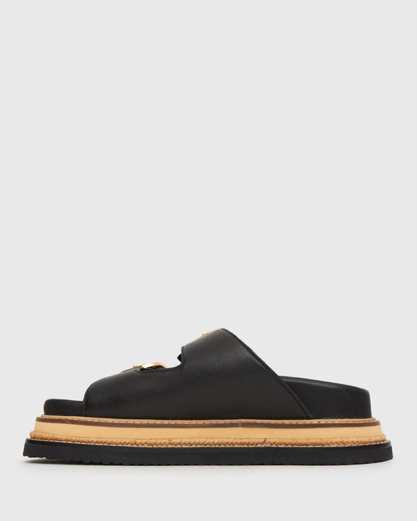 Betts HARLAND Leather Flatform Slides