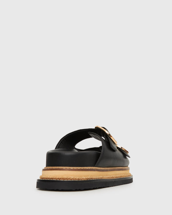 Betts HARLAND Leather Flatform Slides