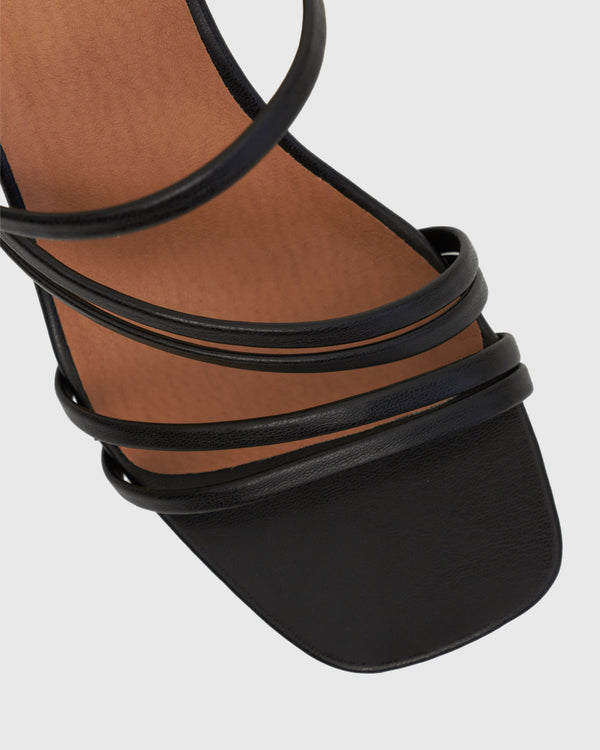 Betts HONOUR Asymetric Strappy Mules