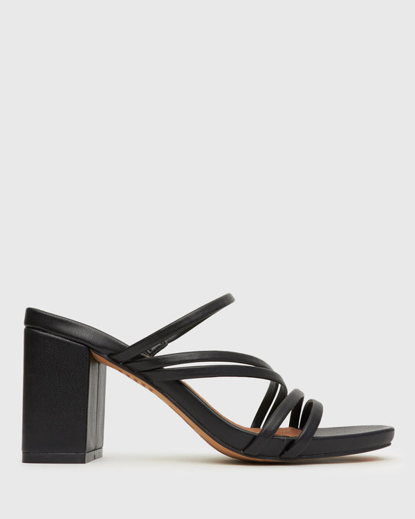 betts HONOUR Asymetric Strappy Mules