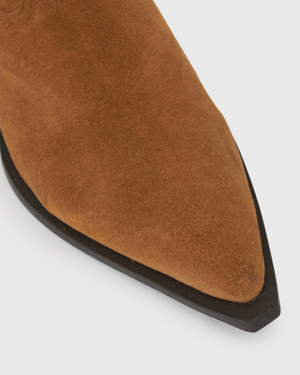 Betts HOWDY Suede Leather Western Boots