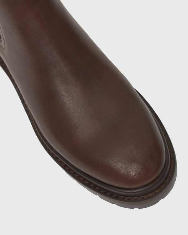 Betts INDIGO Leather Chelsea Ankle Boots