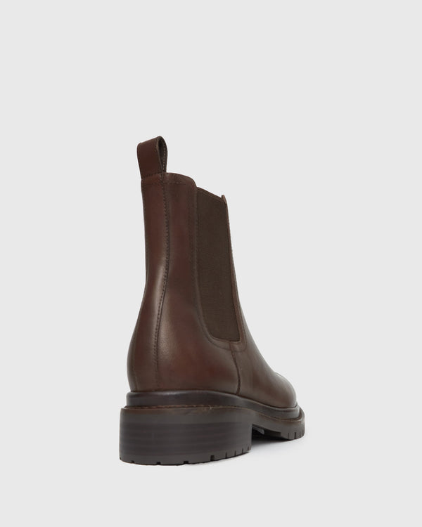 Betts INDIGO Leather Chelsea Ankle Boots