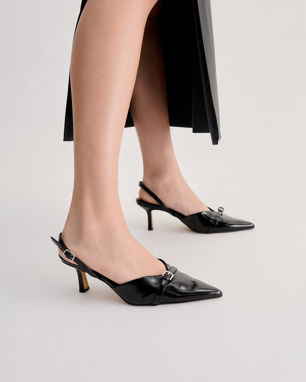 Betts JADE Slingback Stiletto Heel Pumps