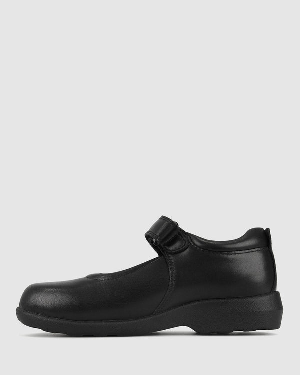 Betts JANEY D/E Junior Girls Leather School Shoes