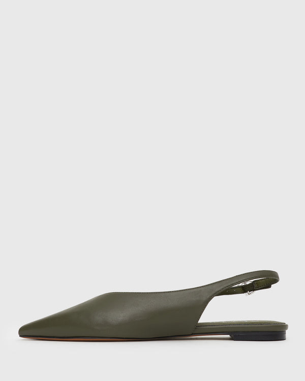Betts JAVA Pointy Slingback Flats