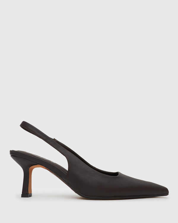 betts JERRY Slingback Stiletto Heel Pumps