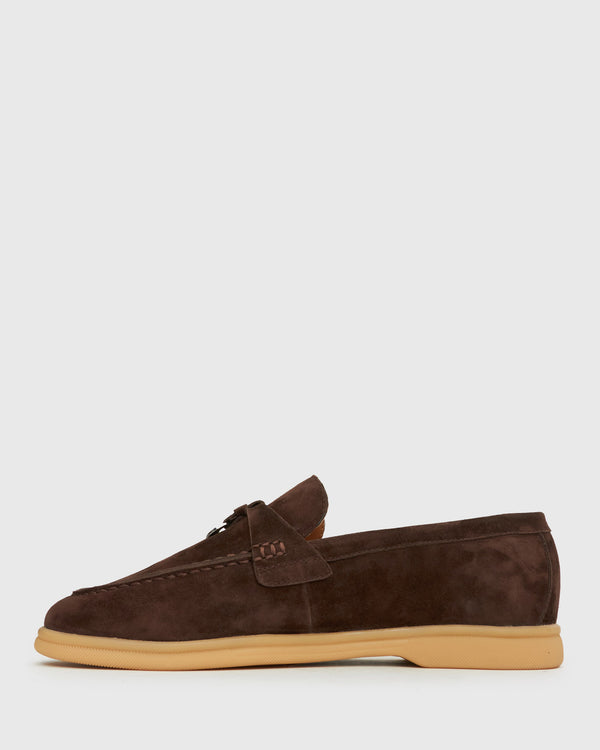 Betts JISELLE Suede Leather Loafers