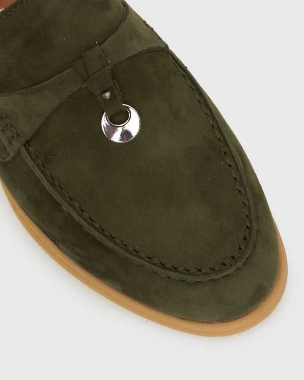 Betts JISELLE Suede Leather Loafers