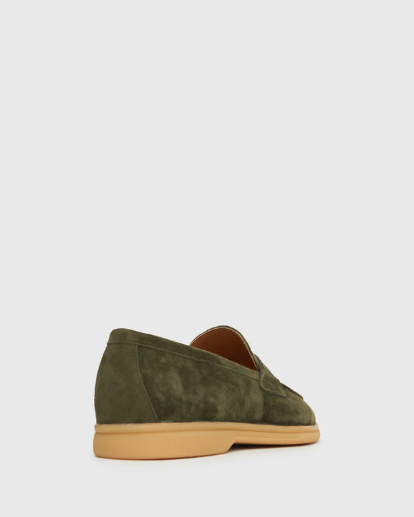 Betts JISELLE Suede Leather Loafers