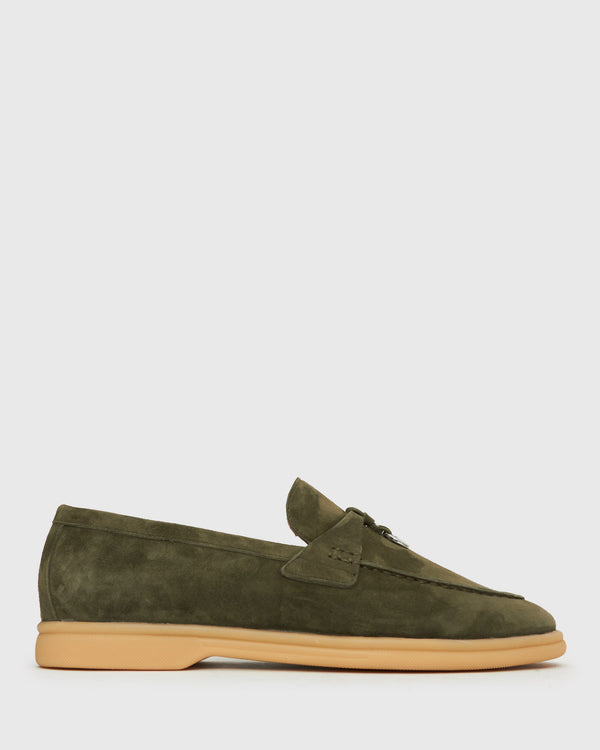betts JISELLE Suede Leather Loafers