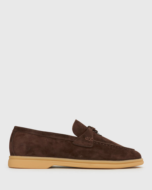 betts JISELLE Suede Leather Loafers