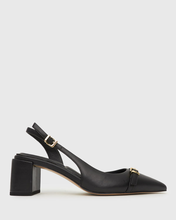 betts KAVE Buckle Slingback Pumps