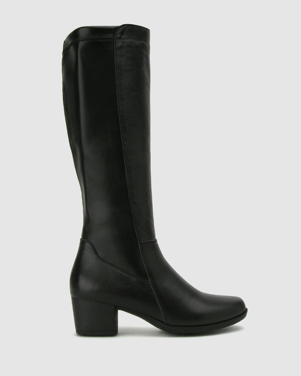 betts LAYLA Leather Knee High Boots