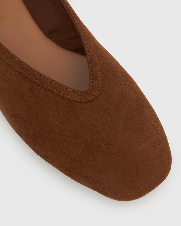 Betts LENNOX Round Toe Ballet Flats