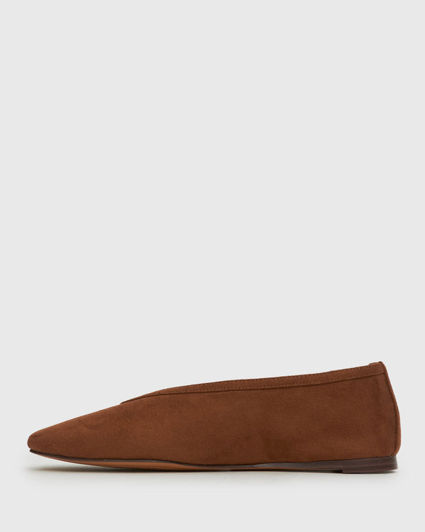 Betts LENNOX Round Toe Ballet Flats
