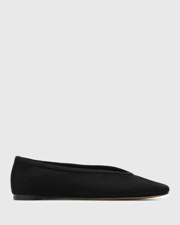 betts LENNOX Round Toe Ballet Flats