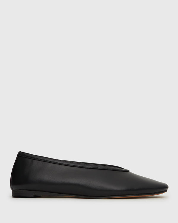betts LENNOX Round Toe Ballet Flats