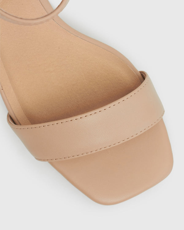 Betts LIV Block Heel Leather Sandals