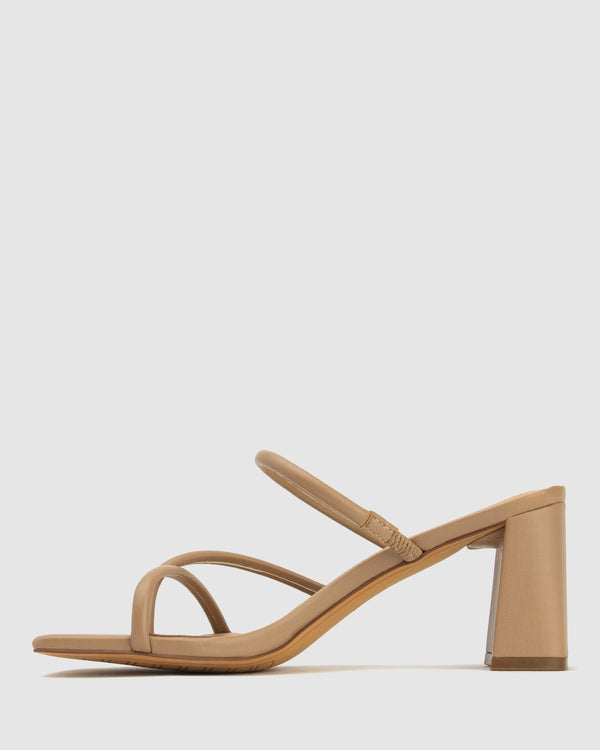 Betts LOLA Square Toe Strappy Mules