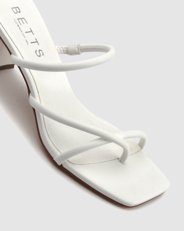 Betts LOLA Square Toe Strappy Mules