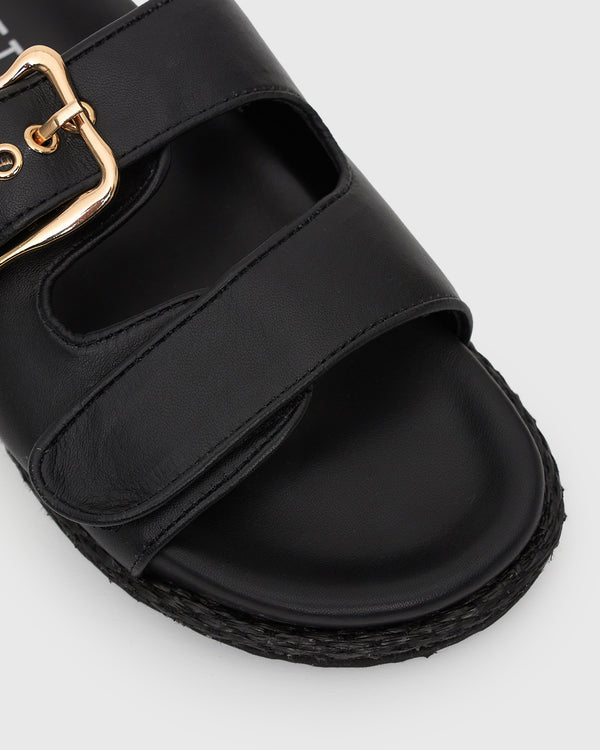 Betts MADDIE Feature Buckle Footbed Slides