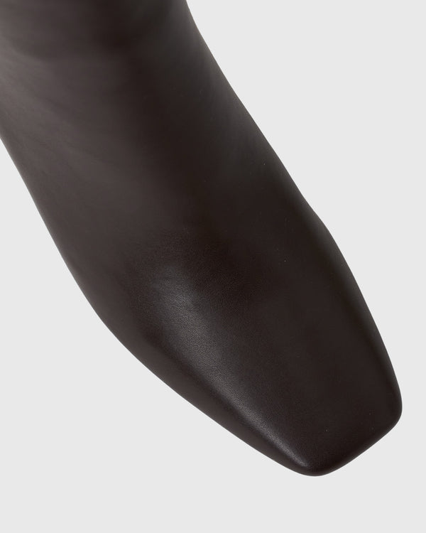 Betts MAVERIK Square Toe Stiletto Knee Boots