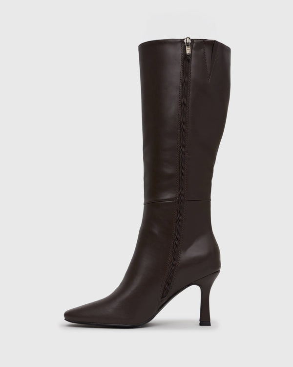 Betts MAVERIK Square Toe Stiletto Knee Boots