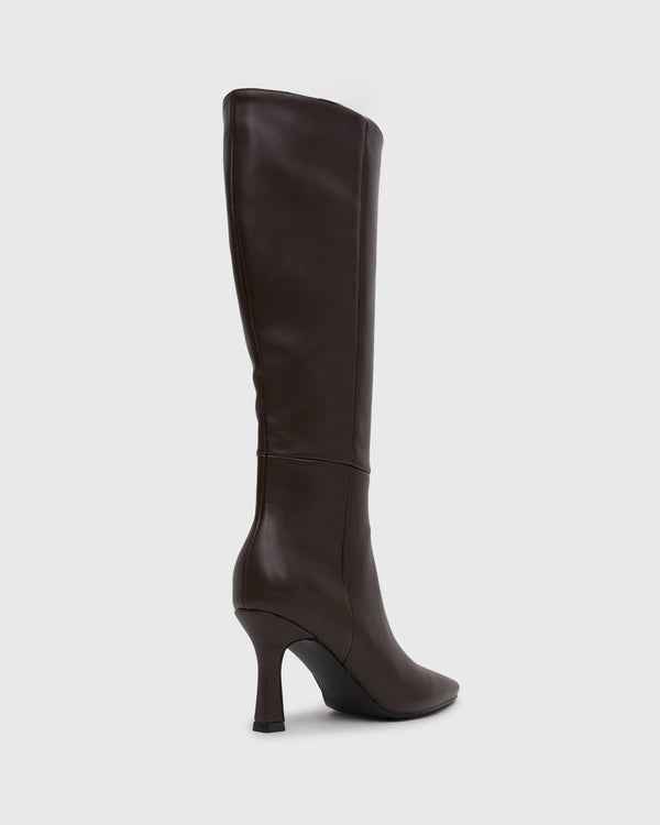 Betts MAVERIK Square Toe Stiletto Knee Boots
