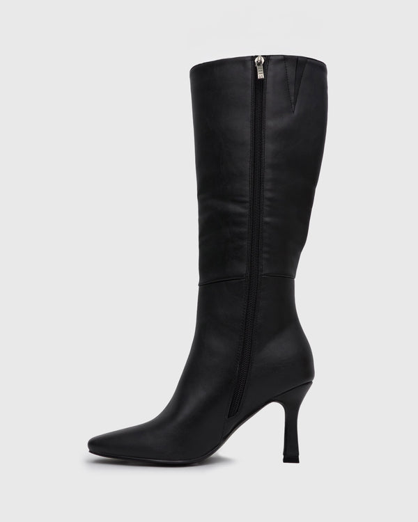 Betts MAVERIK Square Toe Stiletto Knee Boots