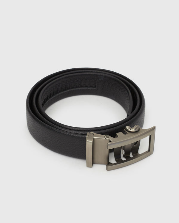 Betts MENS LEATHER BELT ALONG S/M