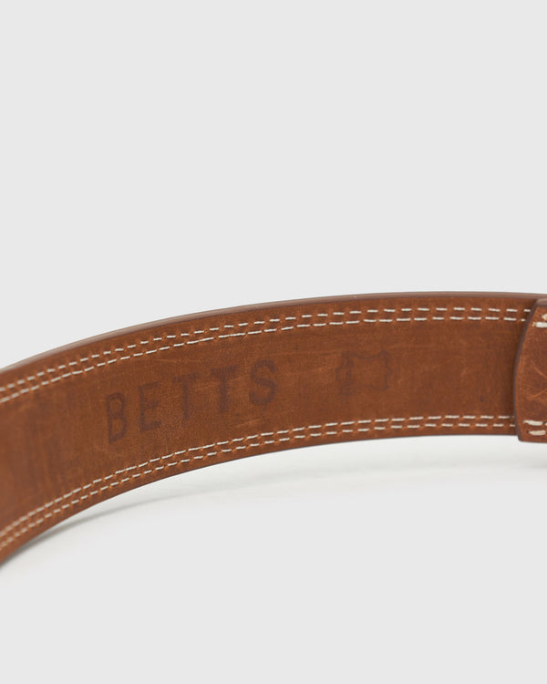 Betts MENS LEATHER BELT SEAT L/XL