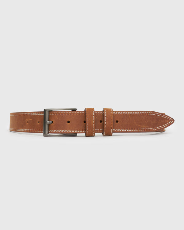 betts MENS LEATHER BELT SEAT L/XL