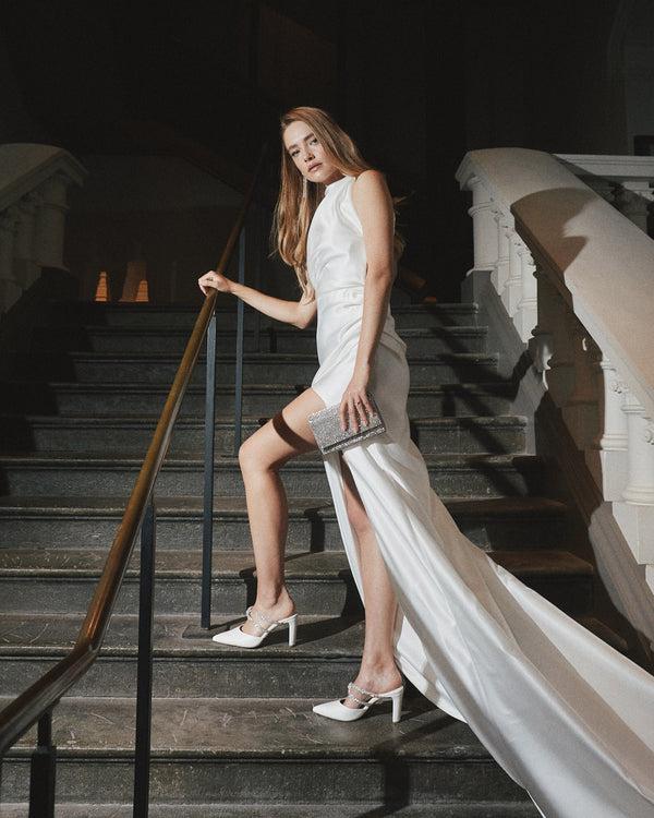 Betts MINDY Diamante Pointed Toe Mules