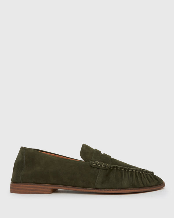 betts MUSE Suede Leather Loafers