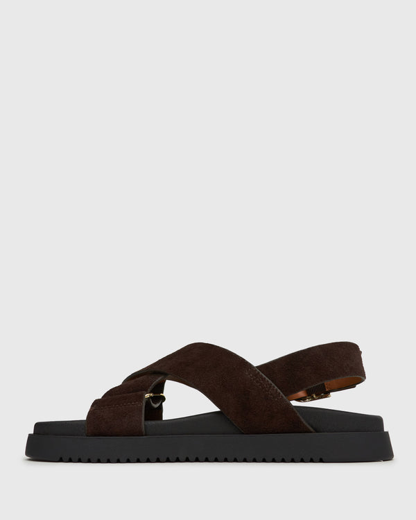 Betts MYTH Crossover Strap Footbed Sandals