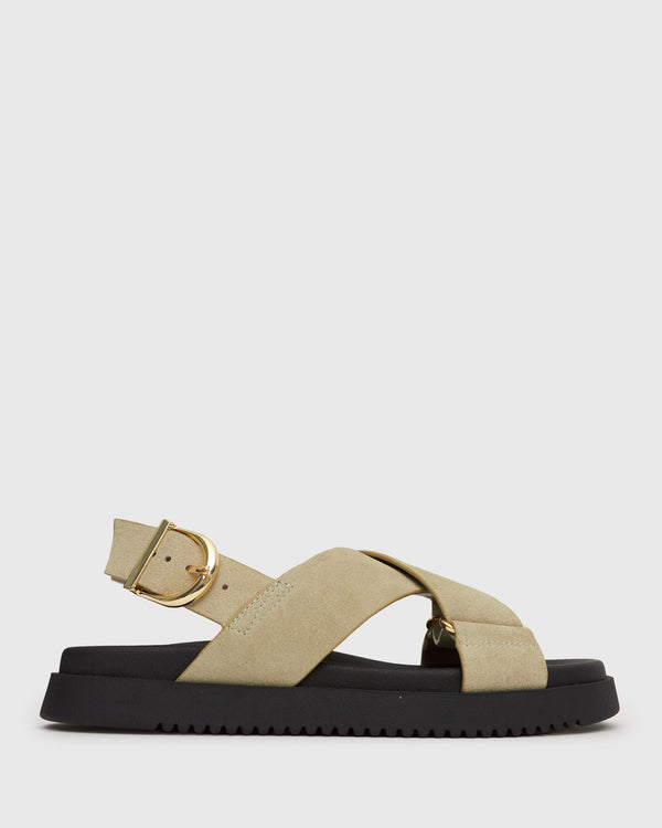 betts MYTH Crossover Strap Footbed Sandals